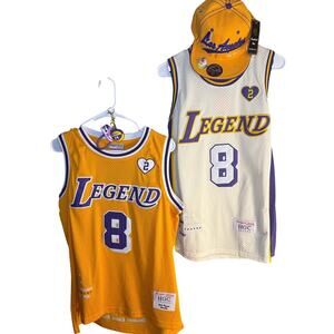 NWT 4 KOBE Piece Set!! 2 Jerseys, 1 Hat, & Keychain